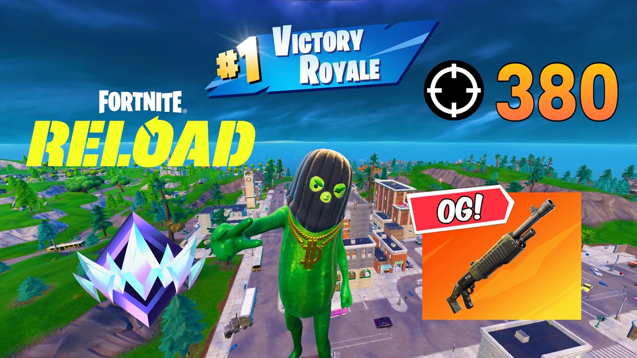 NEW BIG DILL SKIN! | OG Fortnite Reload | High Kill Gameplay | Keyboard & Mouse