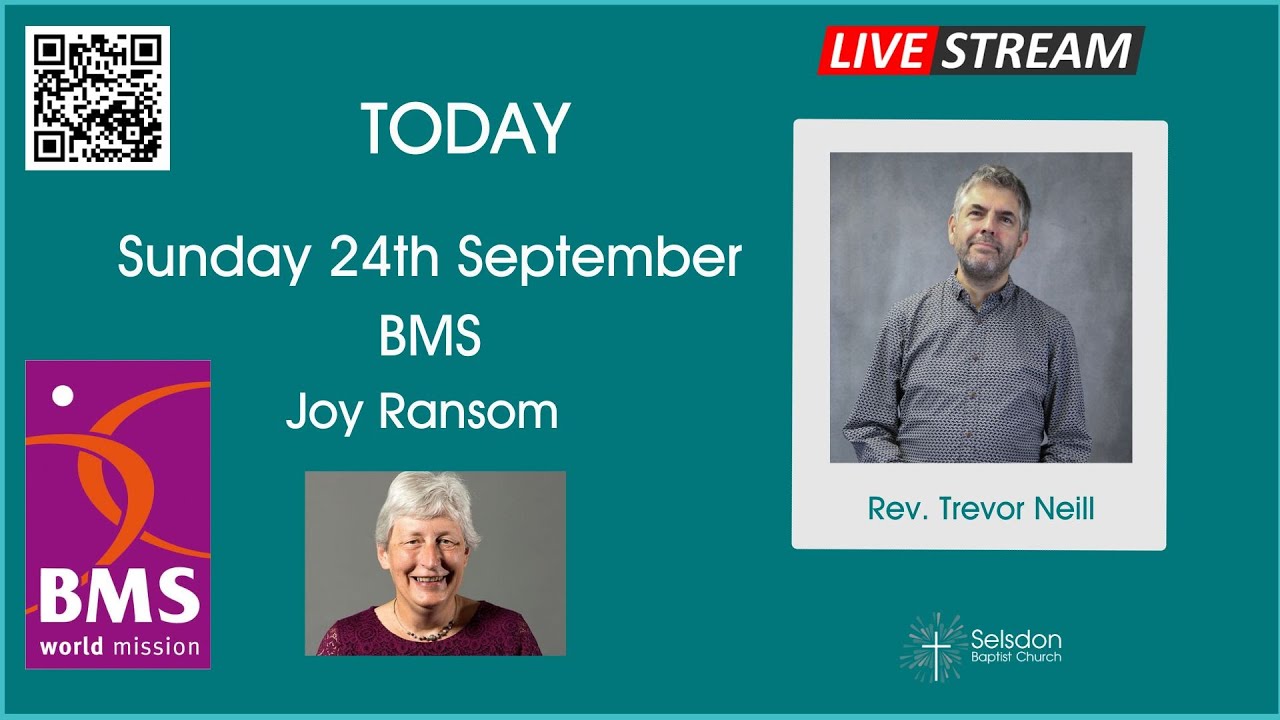 Sunday Morning Service - 24th September 2023 - 10.30am - Guest speaker