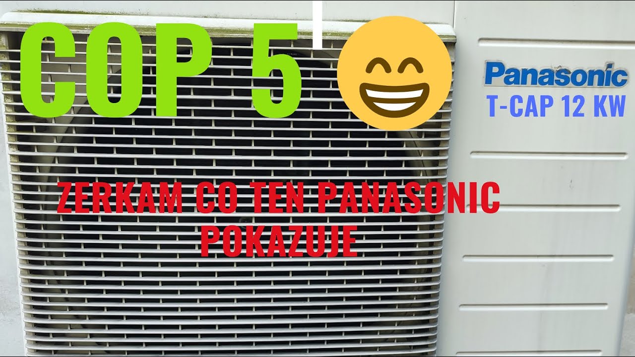 2025R020 Pompa ciepła Panasonik T-CUP 12KW z COP 5 - wpadam zerknąć co tam się dzieje.