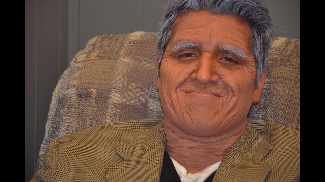 Old age makeup