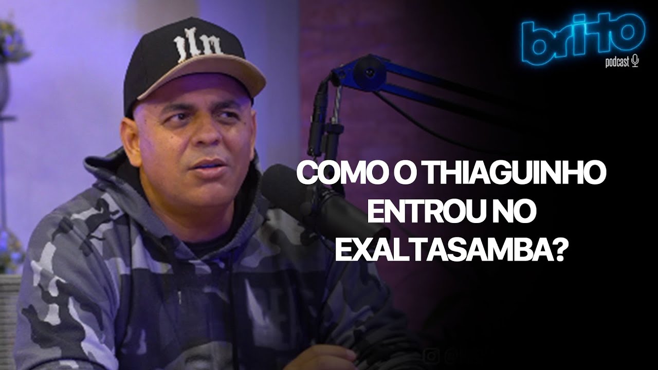 PINHA PRESIDENTE SOBRE A ENTRADA DO THIAGUINHO NO EXALTASAMBA | Brito podcast