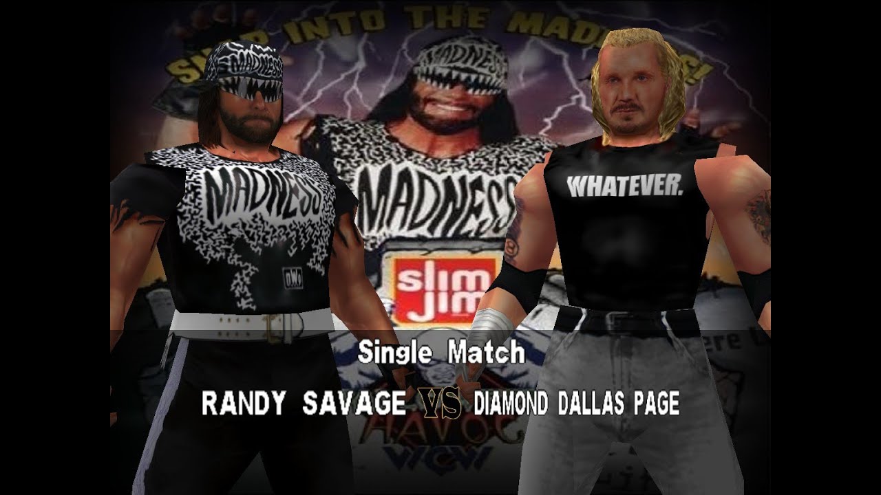 WCW Feel The BANG v1.1 Matches - Randy Savage vs Diamond Dallas Page