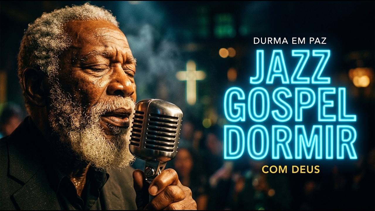 Jazz Gospel Relaxante para Dormir | M&uacute;sica Calmante | Durma na Presen&ccedil;a de Deus