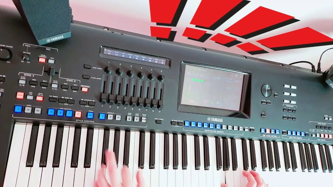 Сумасшедшая блондинка ☆Yamaha GENOS☆