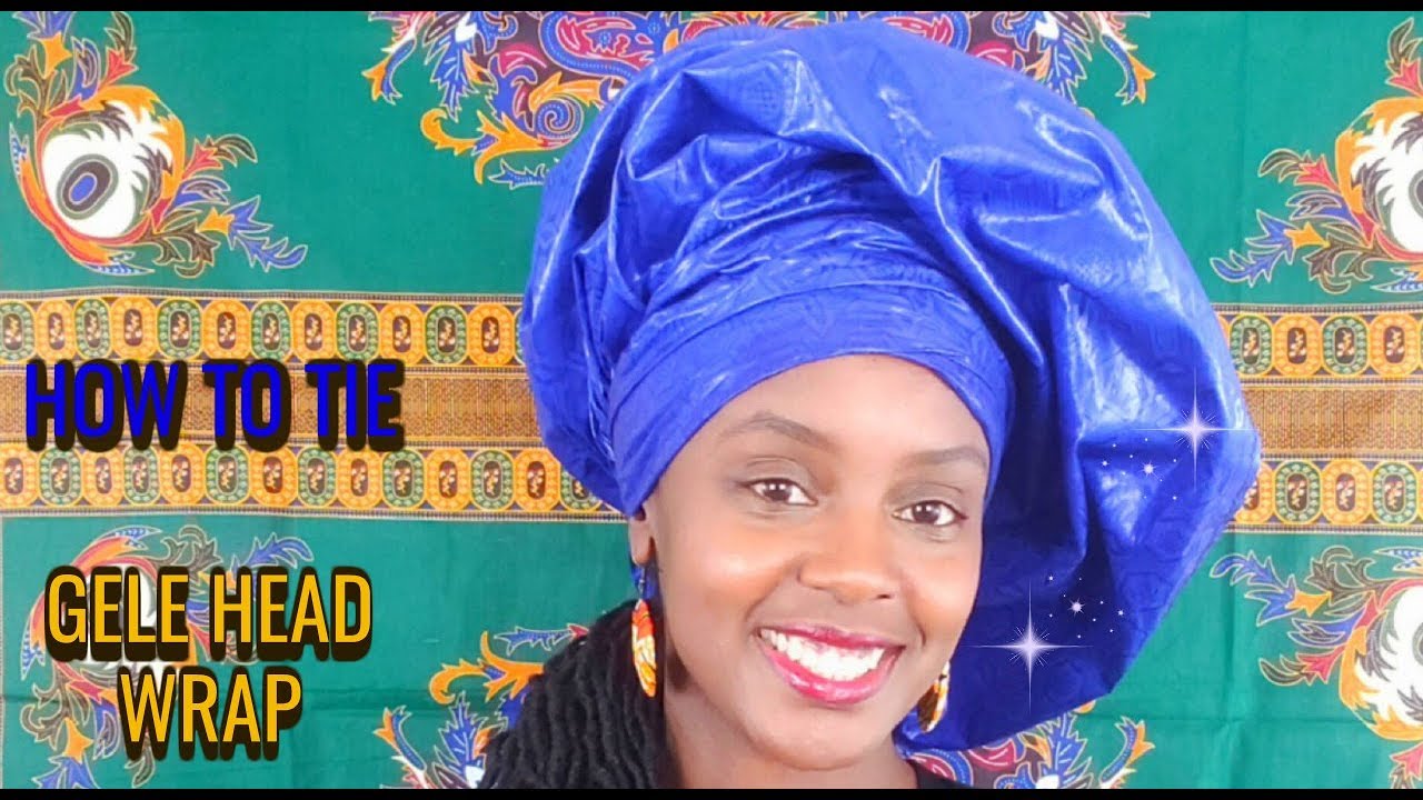 SAFAREECHIC- How to tie Gele head wrap