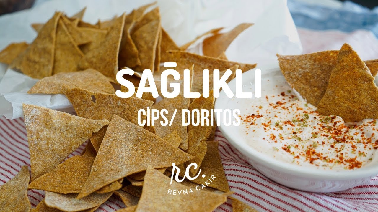 Ev Yapımı Sağlıklı Cips Doritos | Çıtır Çıtır Atıştırmalık