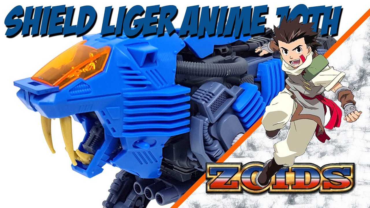 Tomy Zoids Shield Liger Anime 10th Edition