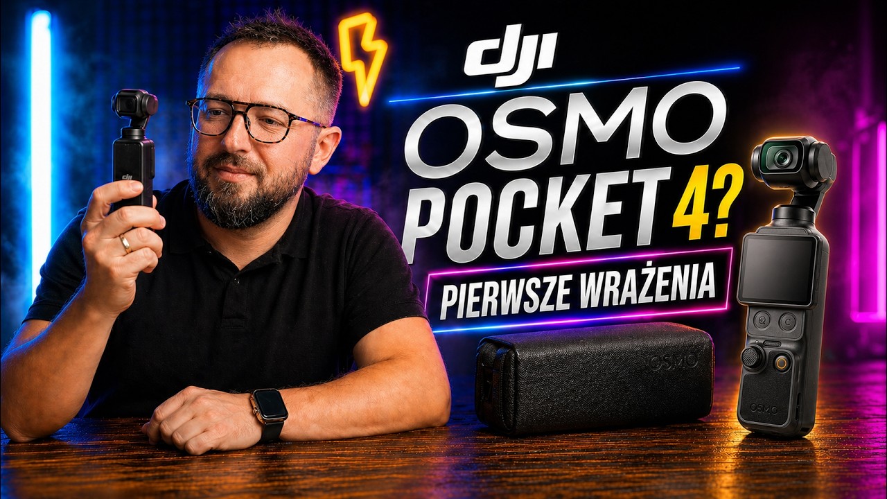 DJI Osmo Pocket 4 | Pierwsze wrażenia. Czy to kamera, kt&oacute;rą warto mieć?