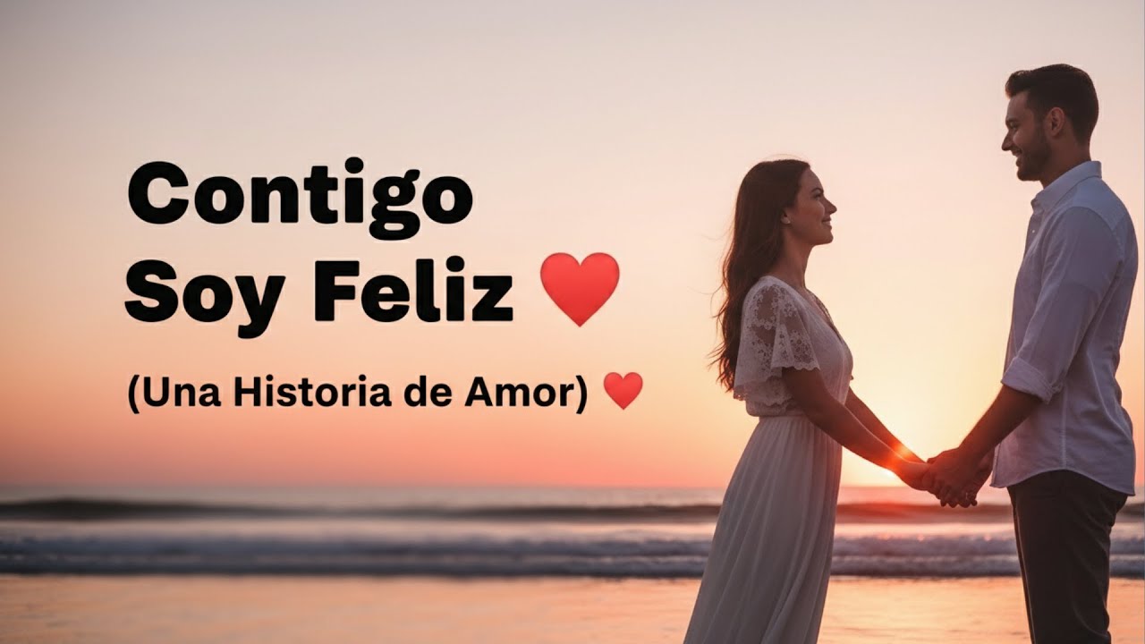 Contigo Soy Feliz 💖 | Canción Romántica | Una Historia de Amor ❤️ | Latin Pop