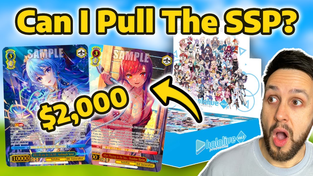 Weiss Schwarz - Hololive Vol 2 Booster Box Opening