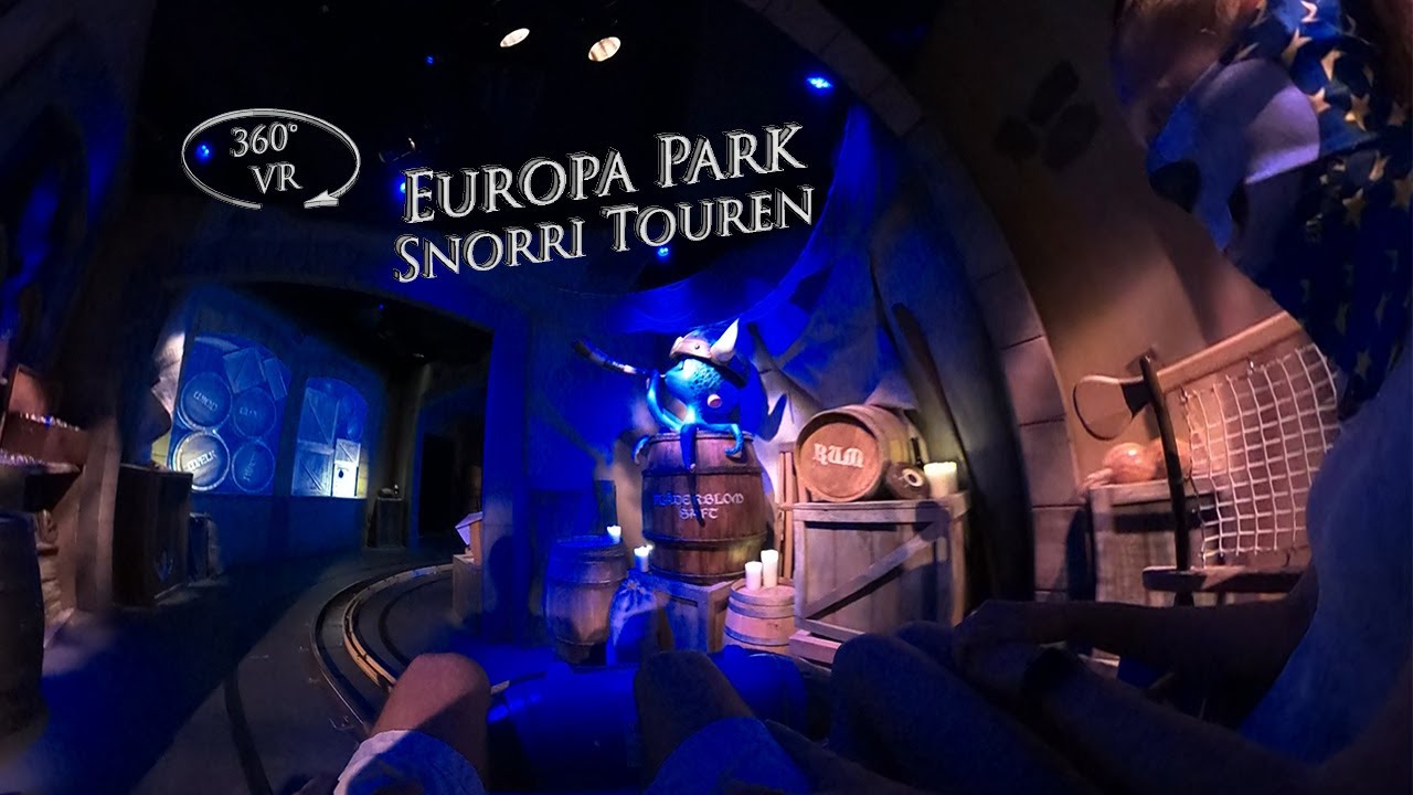 Europa Park Snorri Touren 360&deg; VR POV Onride