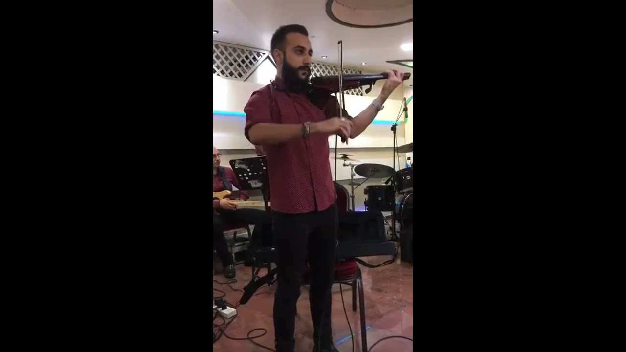 تقاسيم على الكمان من فرقه اوسكار الفنان اكرم عبد الفتاح Violin... Hanna Kharman حنا خرمان