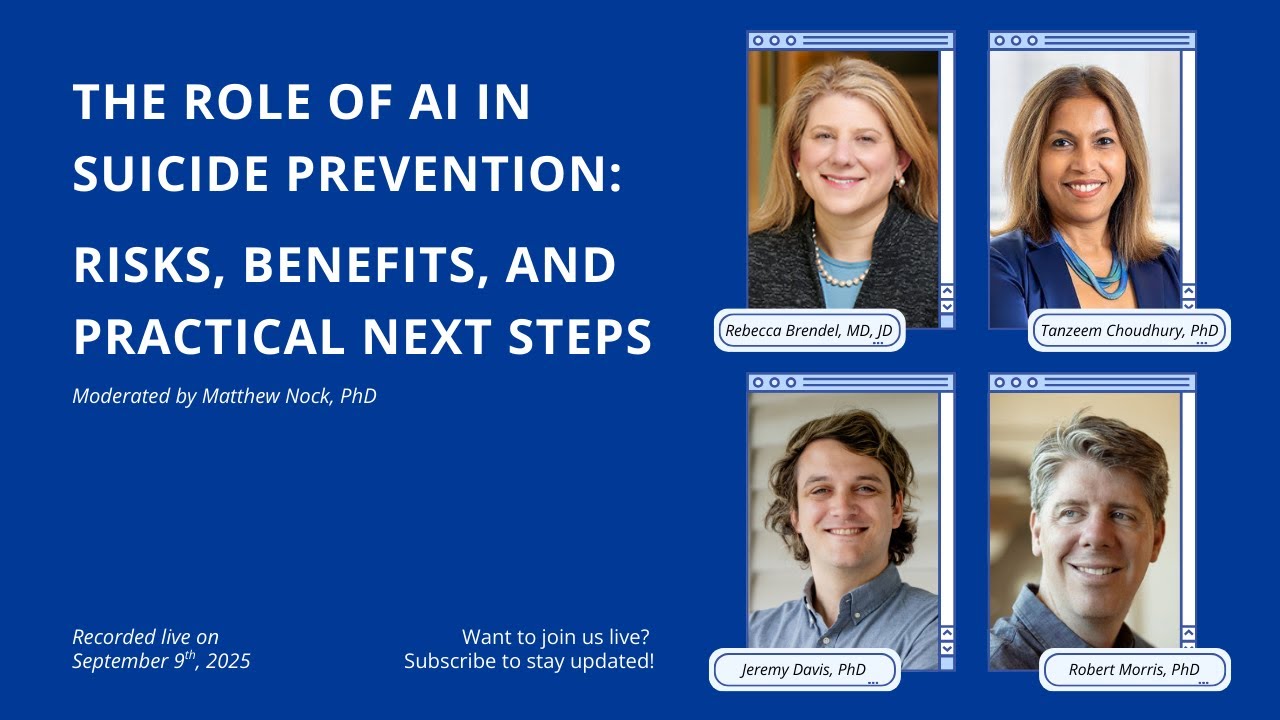 The Role of AI in Suicide Prevention Risks, Benefits, and Practical Next Steps
