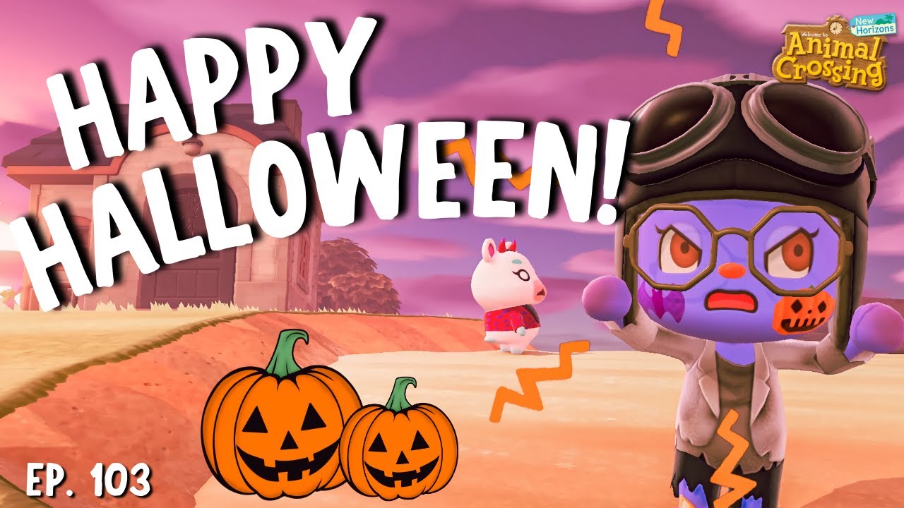 HAPPY HALLOWEEN & some pathing! 🌴 Let's Play ACNH #103