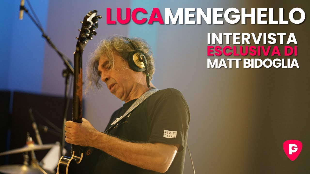 Intervista a Luca Meneghello, chitarrista di Mina e turnista (di Matt Bidoglia per PlanetGuitar.it)