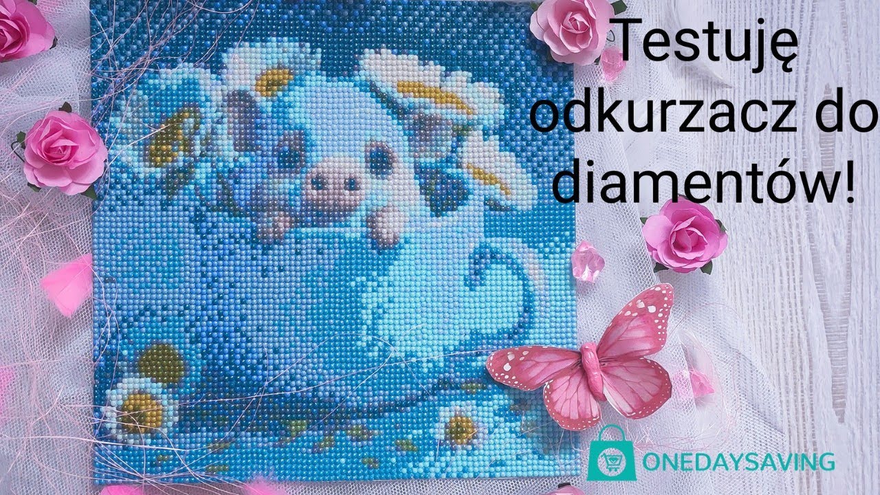 💎Алмазная картина💎 - Я наклеиваю мозаику из Onedaysaving 🛍️🌸