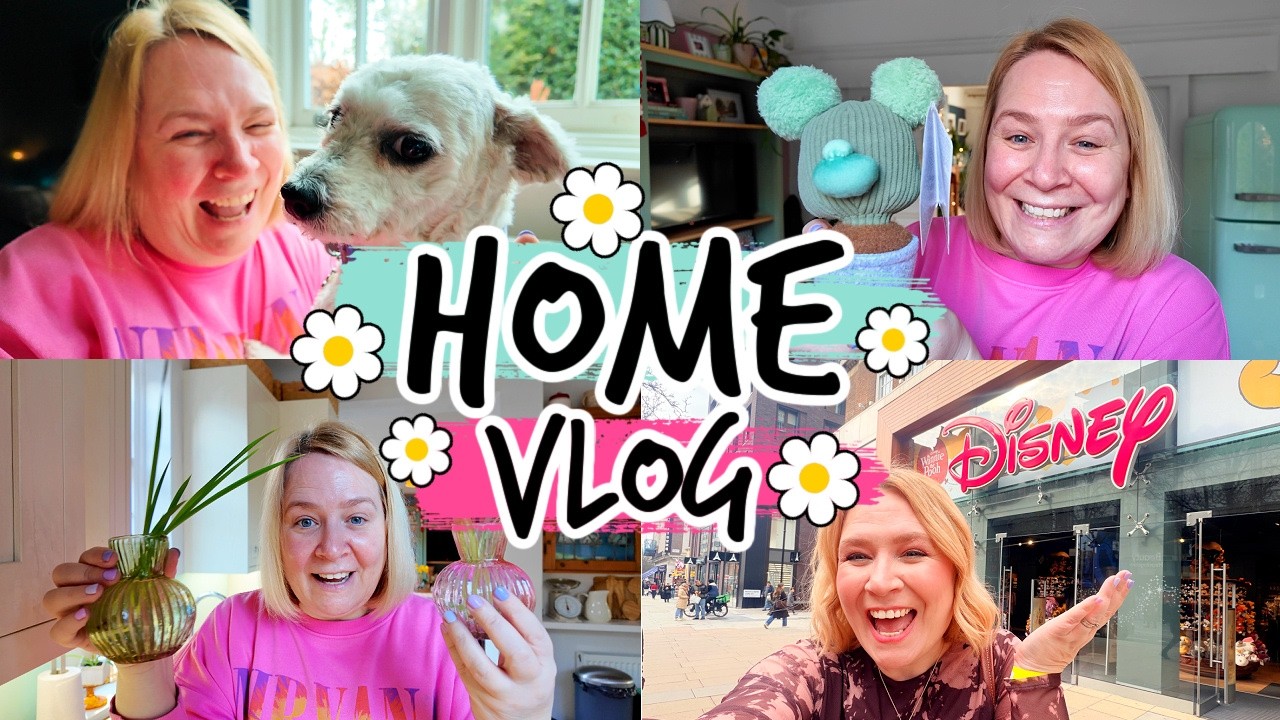 Cosy Spring Home Vlog | Disney Store Shop With Me, Plant Mum Haul & Plant Propagation 🌱