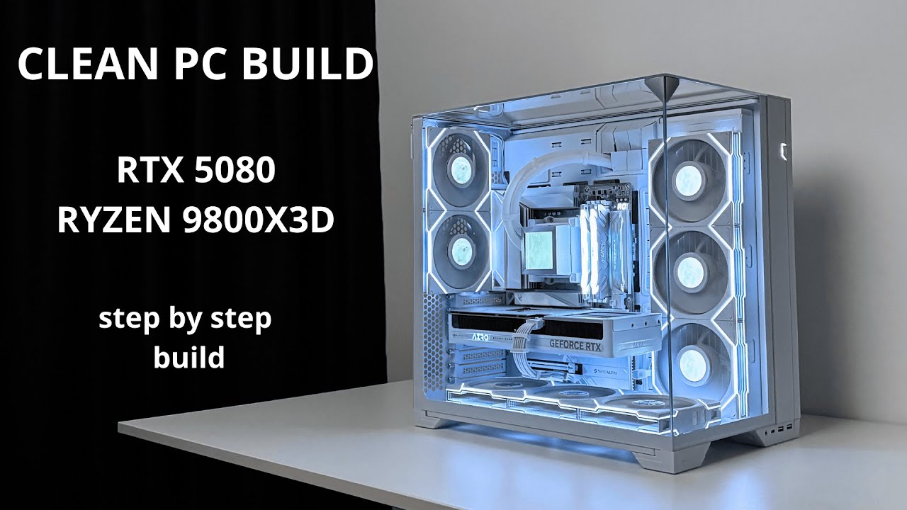 ИДЕАЛЬНЫЙ БЕЛЫЙ ПК / CLEAN BUILD / Ryzen 9800X3D / RTX 5080 / LIAN LI VISION COMPACT