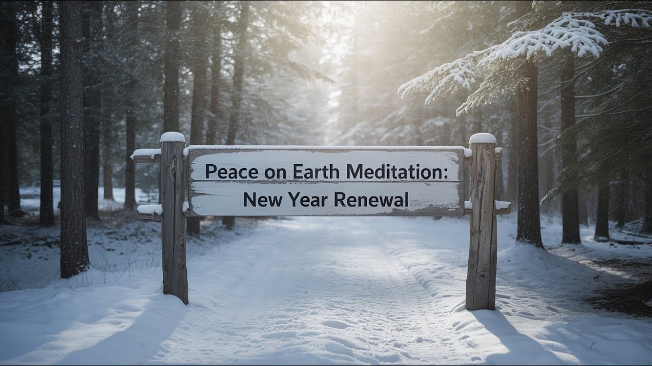 New Year Guided Meditation for Peace, Joy, Abundance & Good Health