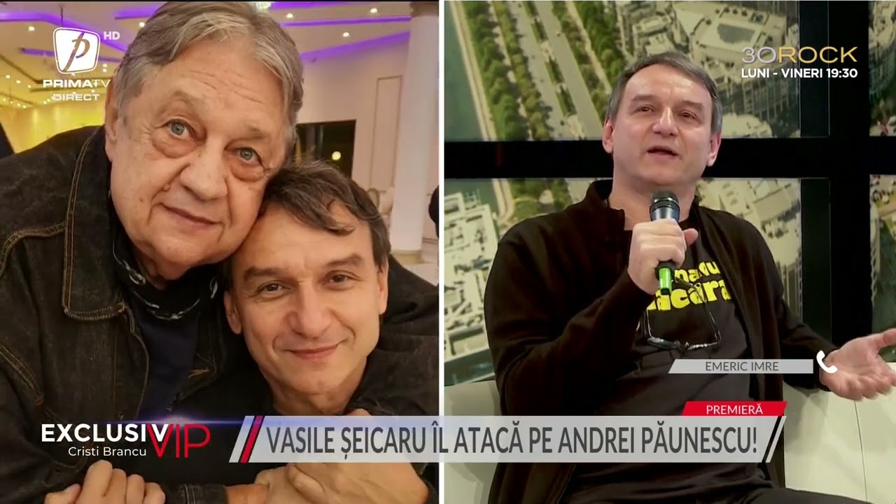 Replica lui Andrei Păunescu în scandalul pornit de Vasile Șeicaru