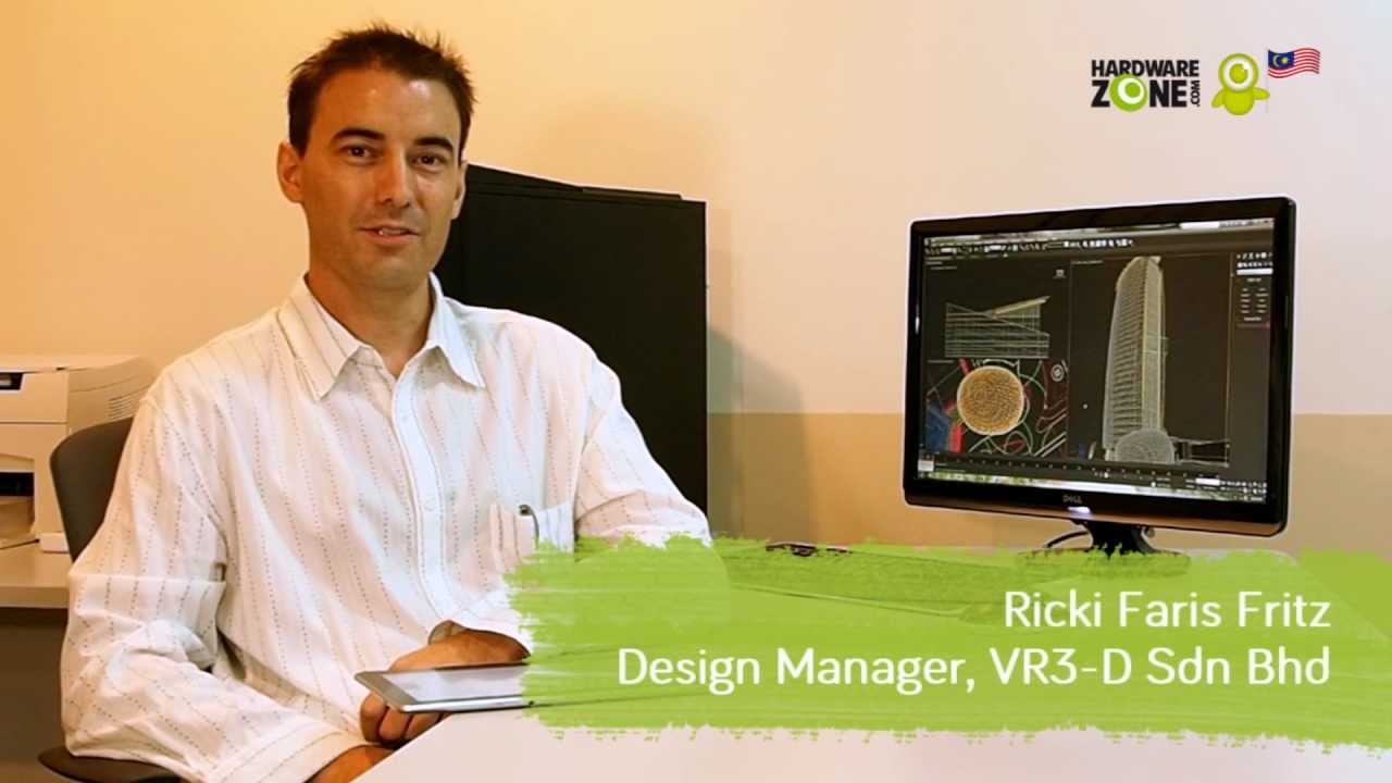 HWZ.TV: NVIDIA SLI Technology for Quadro ~ VR3-D Interview