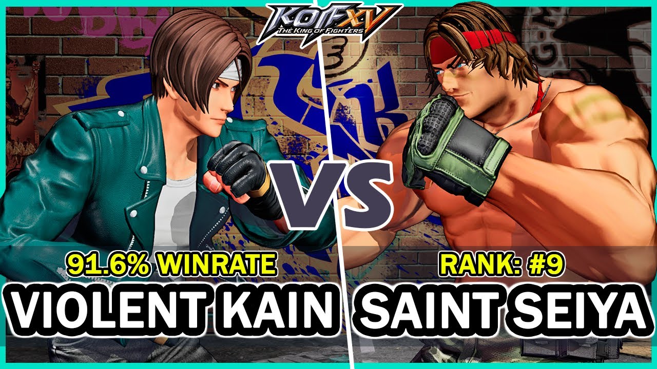 KOF XV 🔥 Violent Kain (Rock/Krohnen/Kyo) vs Saint Seiya (Ralf/Shermie/Clark) 🔥 Steam
