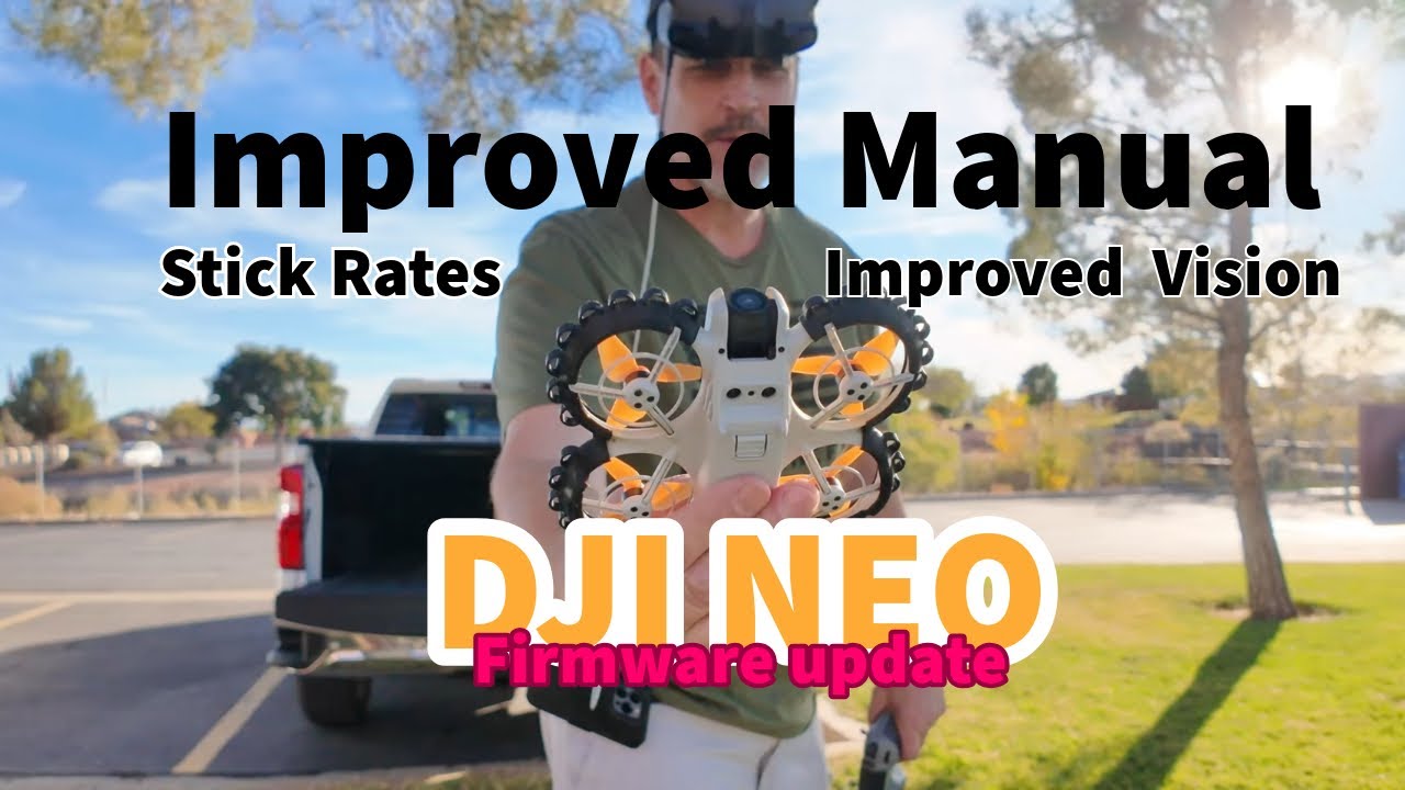 РУЧНАЯ НАСТРОЙКА СКОРОСТИ УПРАВЛЕНИЯ РУЧКОЙ DJI NEO И ОБНОВЛЕНИЕ ПРОШИВКИ