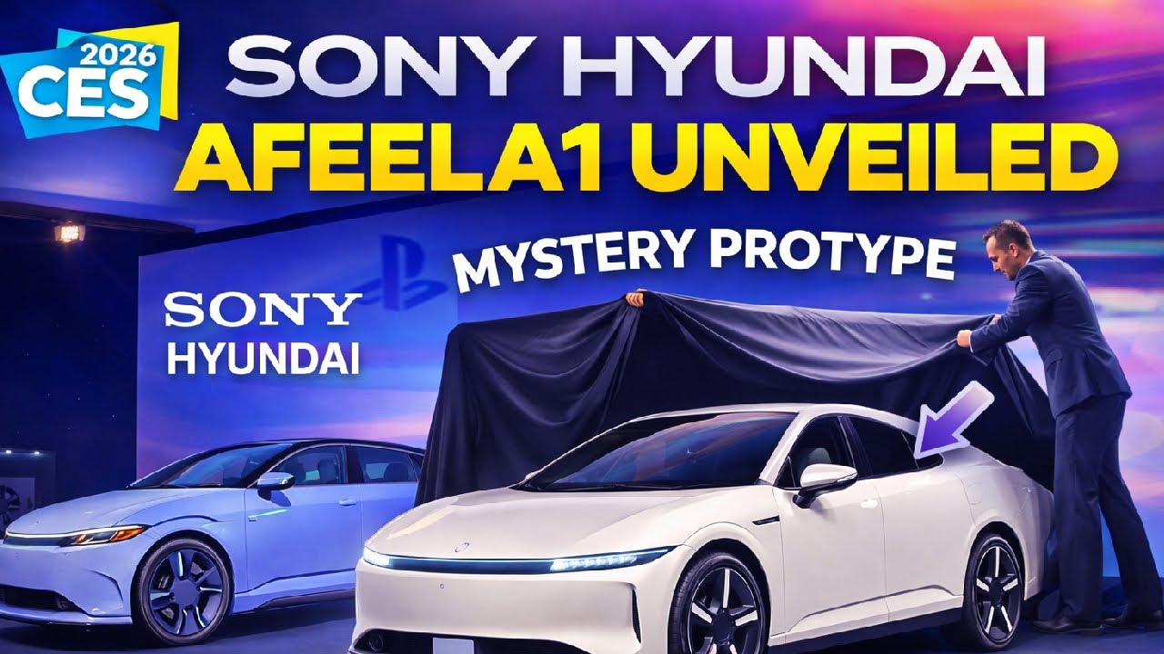 На выставке CES 2026 представлен Sony AFEELA 1 – самый умный автомобиль на сегодняшний день?