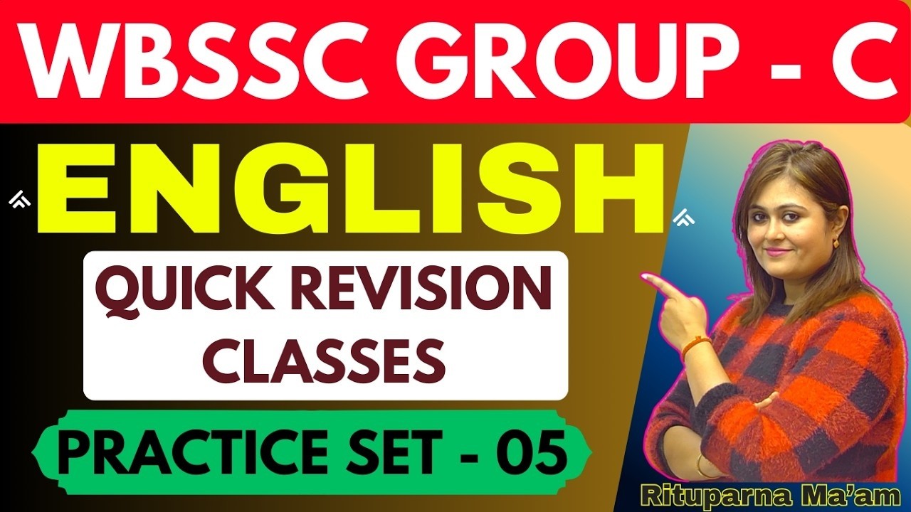 Group C Special Class - 5| স্কুল সার্ভিস Group C ইংরেজি প্রস্তুতি | সেরা 25 টি নিয়ম পরীক্ষায় আসবেই