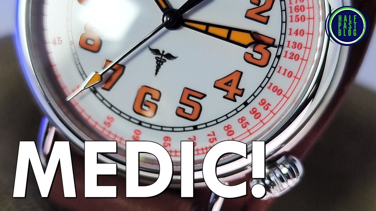 1918 Comes to Life with the Enamel Dial Vario Medic