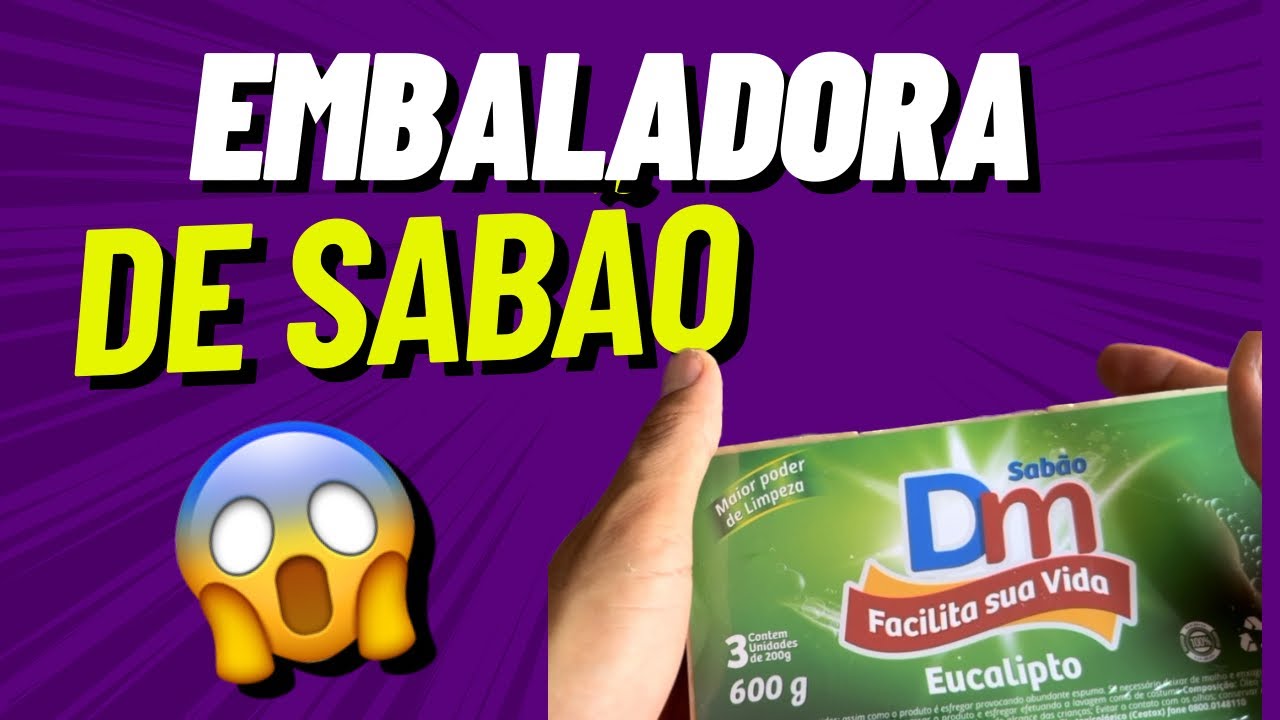 MÁQUINA DE EMBALAR SABÃO CASEIRO E COMO ARMAZENAR SEU ÓLEO DE COZINHA USADO🤔!
