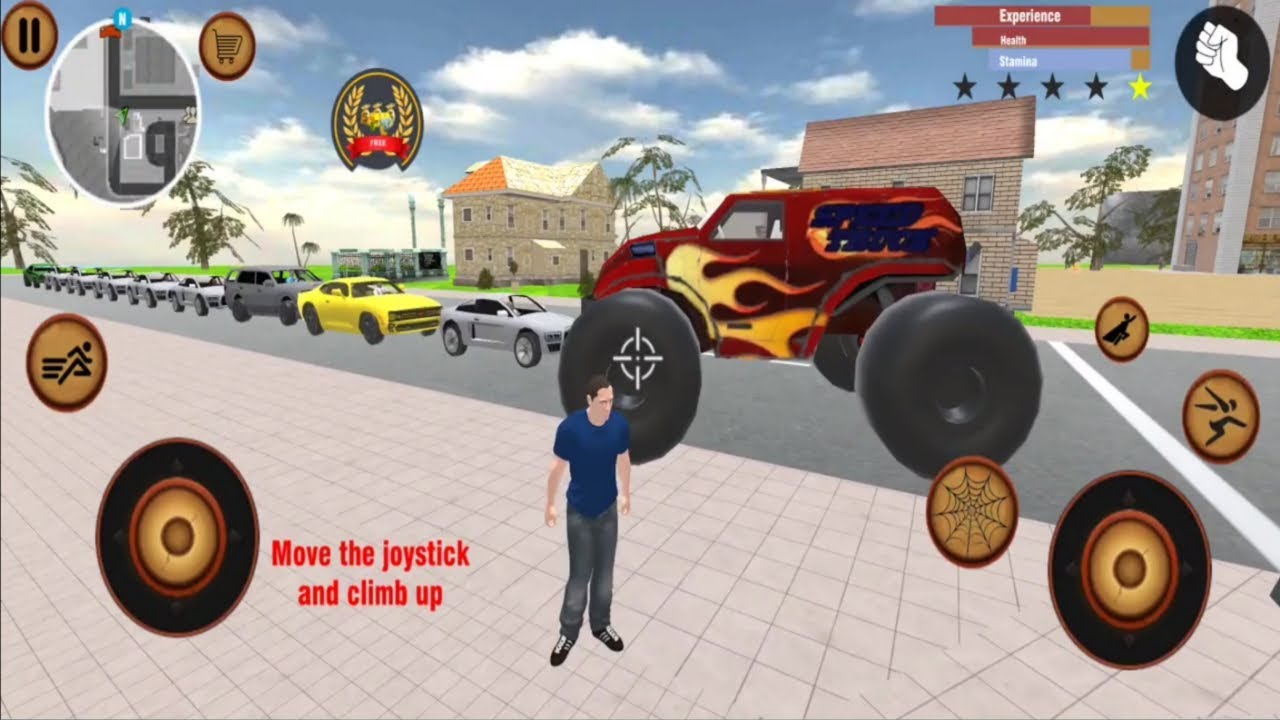 City Gangster Miami Rope Hero Open World City Gangster