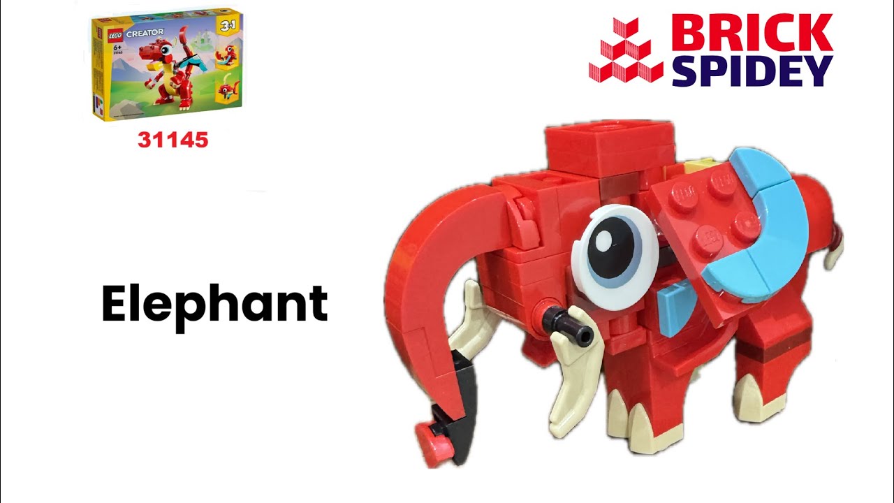 Lego 31145 Alternate Build - Elephant 