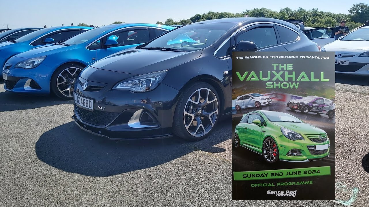 Santa Pod Vauxhall Show 2024 Astra J VXR Owners Club