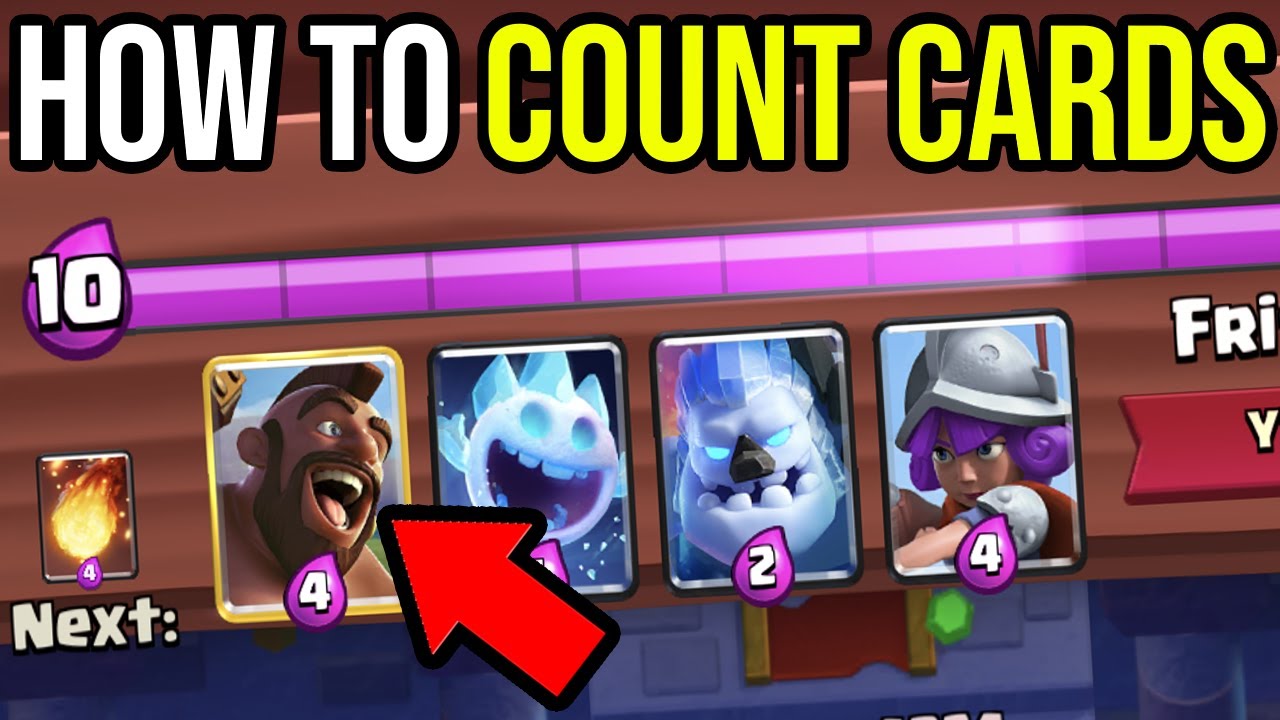 СОВЕТЫ И ПОДСКАЗКИ: Как считать карты в Clash Royale (2024)