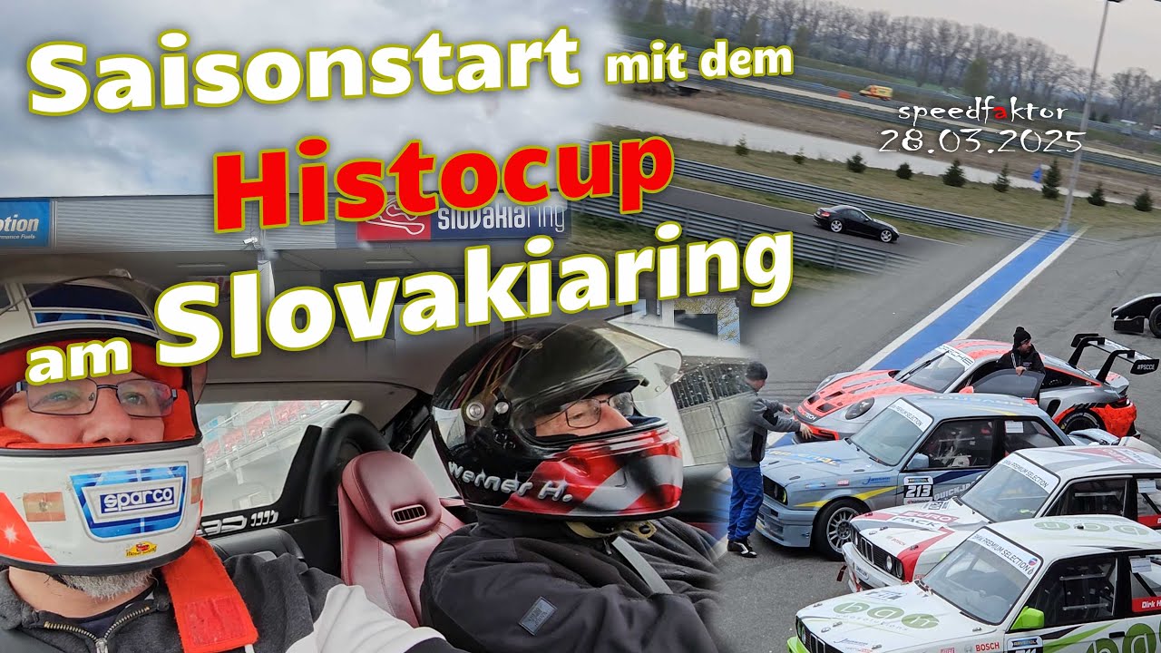 Zum Saisonstart mit dem Histocup am Slovakiaring, 28.03.2025, SpeedFaktor