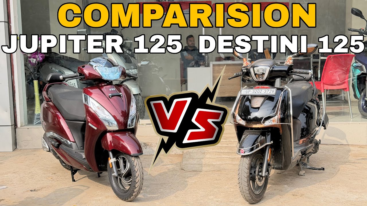 New TVS Jupiter 125 VS Hero Destini 125 | Which One Should You Buy?
