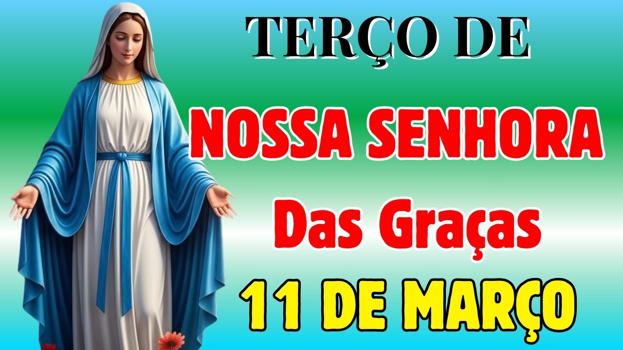 TERÇO DE NOSSA SENHORA DAS GRAÇAS 🌹  PELOS FILHOS ♥️♥️