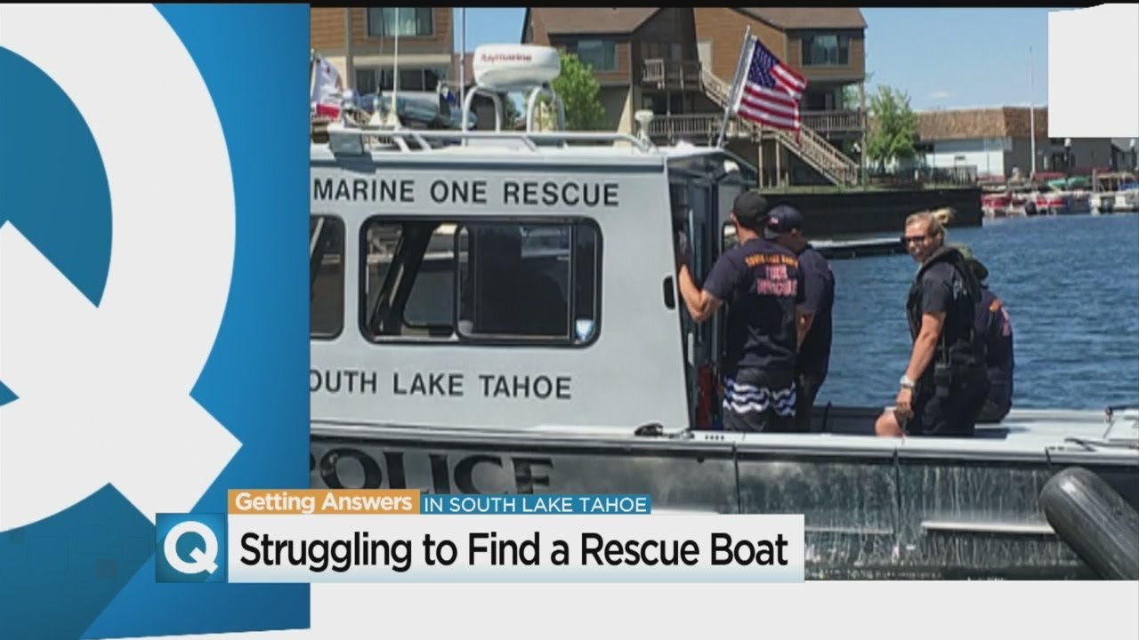 Tahoe Fire Department Has Money, But It Can't Find A Fire Boat