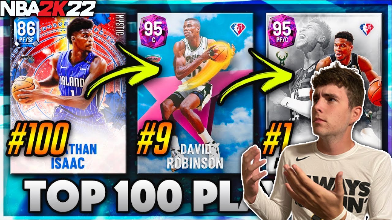 REACTING TO DBG RANKING THE TOP 100 CARDS IN NBA 2K22 MyTEAM!!