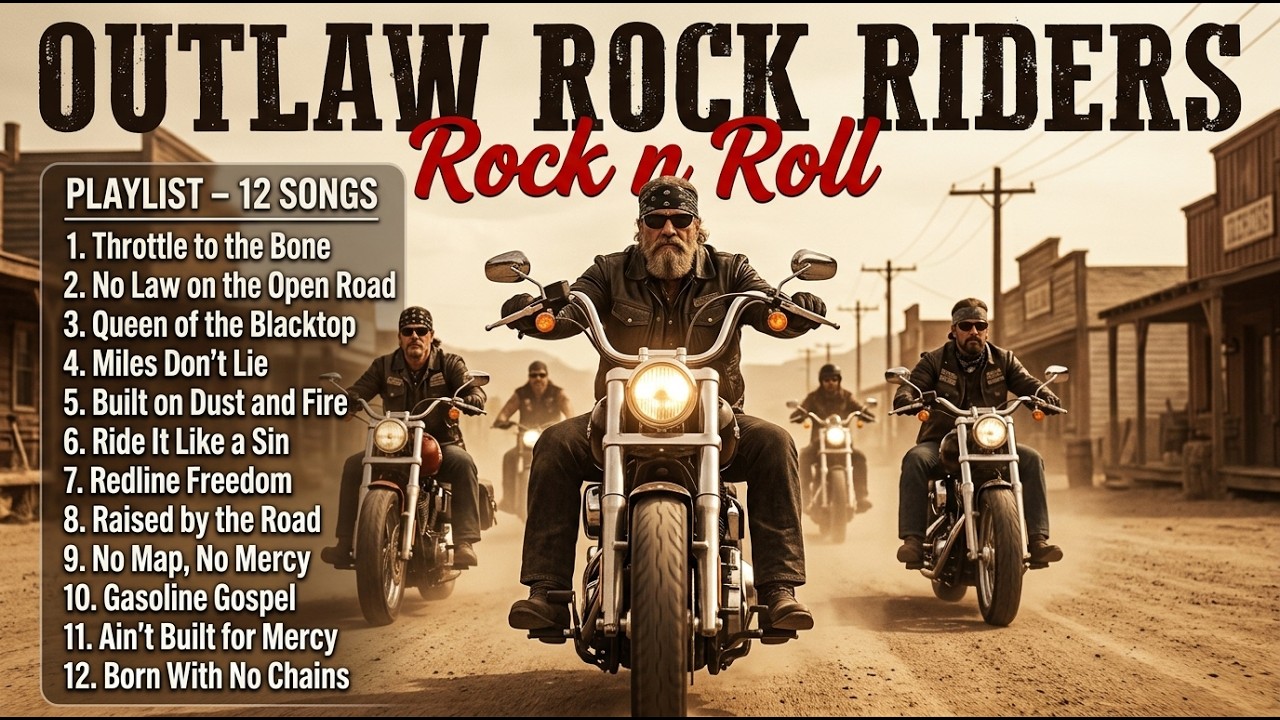 Outlaw Rock Riders – Thunder Engines & Southern Rebel Roads