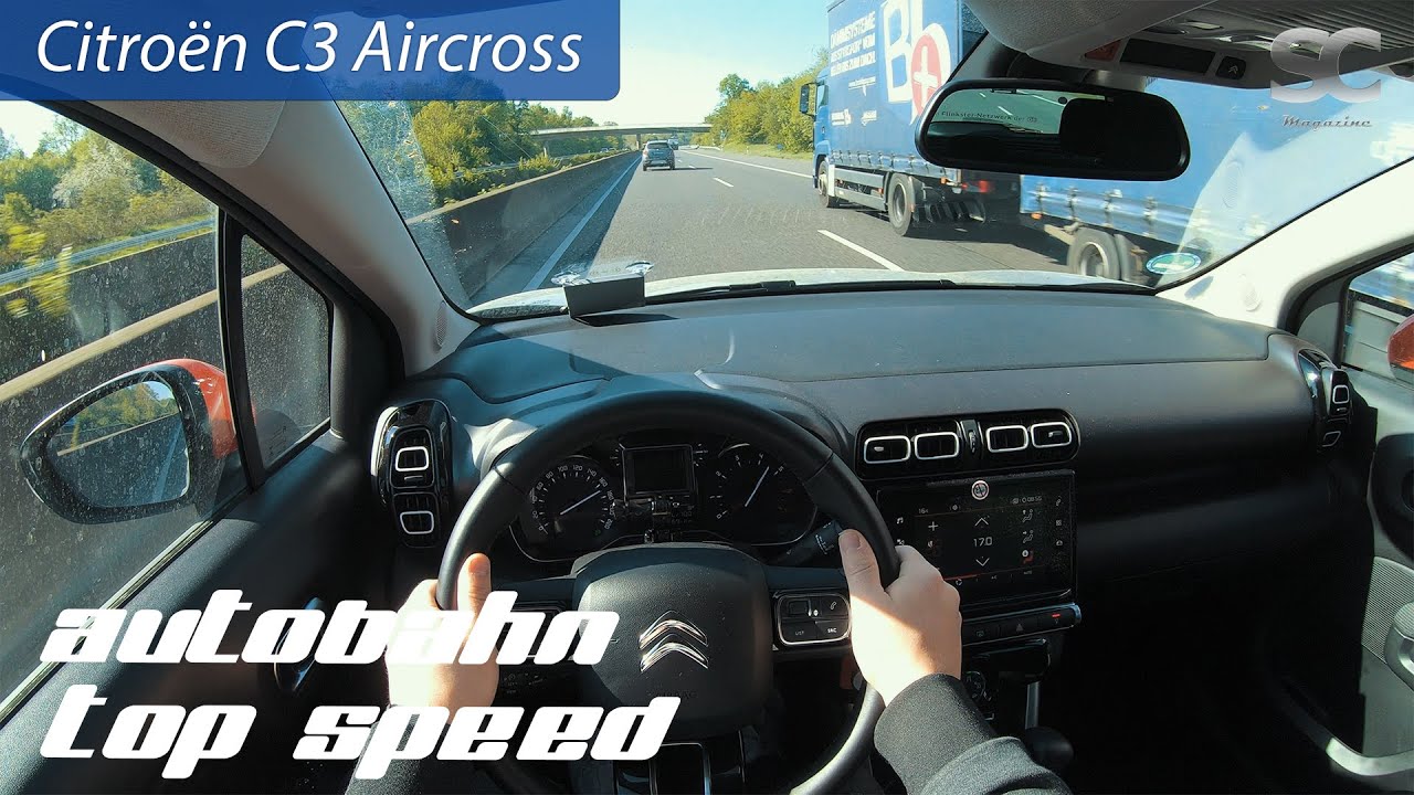 Citroën C3 Aircross (2019) - Autobahn Top Speed / Acceleration / Test Drive