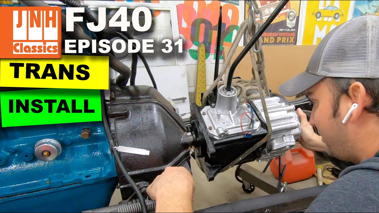 FJ40 Restoration (Episode 31) - Transmission Install