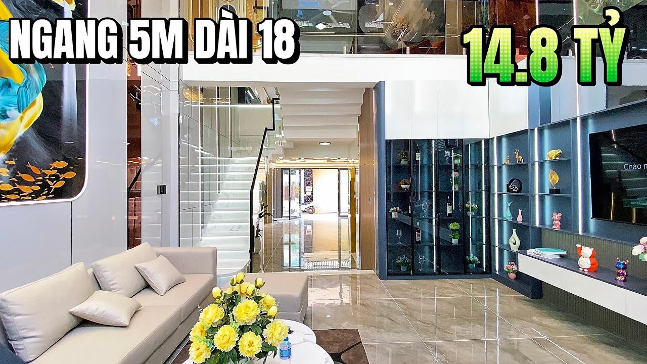 Ngang 5m Xây Mới Dài 18m 5 Tầng Đẹp Bá Cháy | 6 Phòng & Thang Máy | Hướng Đông Bắc 