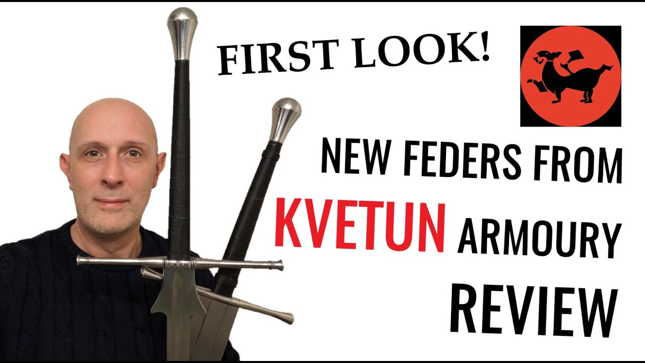 New Longsword Federschwert REVIEW: 1570 & Liechtenauer from KVETUN ARMOURY