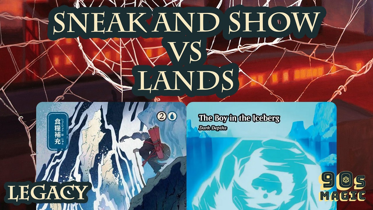 Sneak and Show против Lands [MTG Legacy]