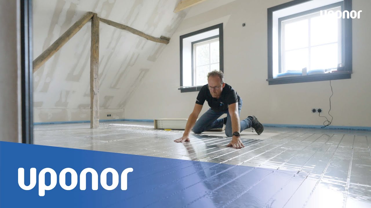 Siccus Mini extra vékony, száraz padlófűtési rendszer