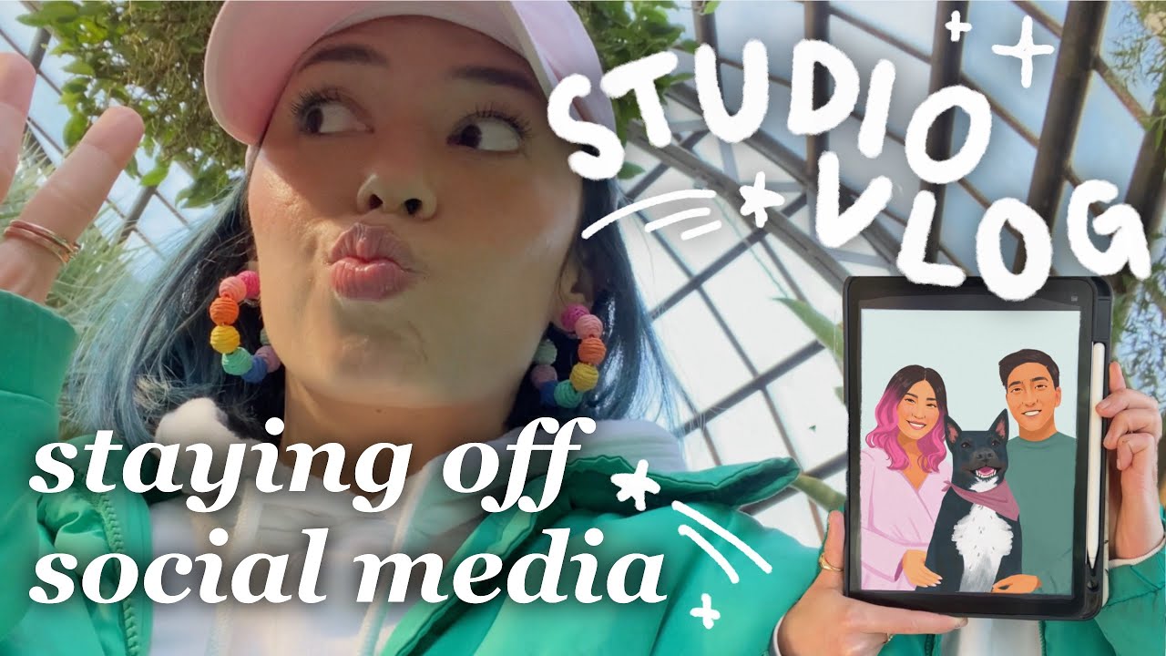 life as a part time artist ★ no social media, commissions, work-life balance