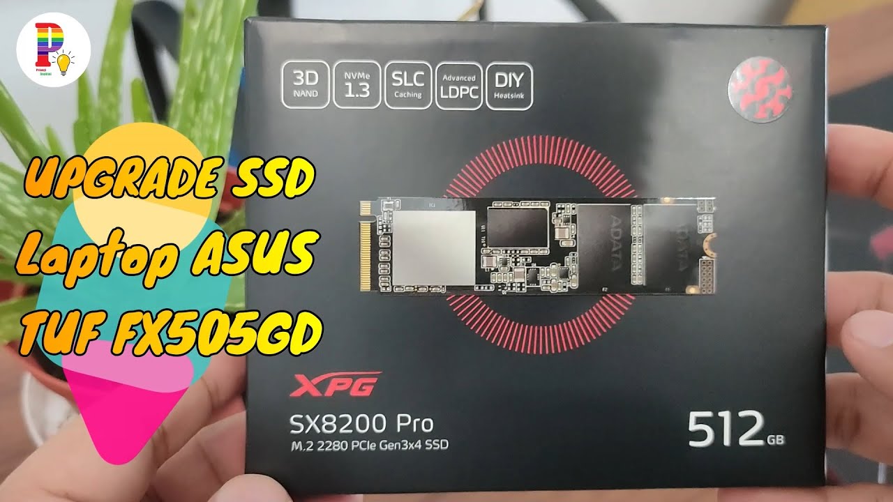 Upgrade SSD ASUS TUF FX505GD