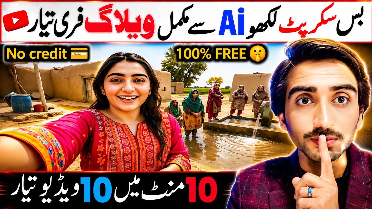 Ai Vloge Kaise Banaye 🆓 | AI video Kaise Banaye | AI se video Kaise Banaye | Text to Video Generater